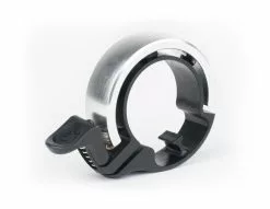KNOG OI Classic Large Fahrradklingel Silber, 23.8 - 31.8mm