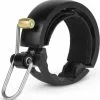 KNOG OI Luxe Large Fahrradklingel Schwarz, 23.8 - 31.8mm -Fahrrad Verkaufsgeschäft 12129kn 01 knogqui