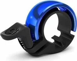 KNOG OI Classic Large Fahrradklingel Schwarz/Blau, 23.8 - 31.8mm