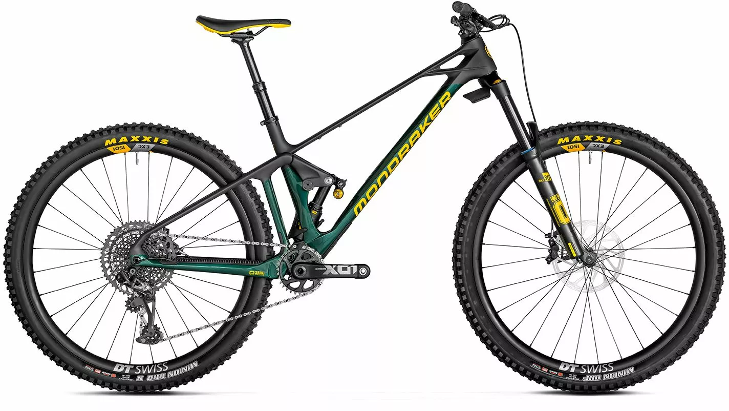 Mondraker Foxy Carbon XR Carbon / Green / Yellow 3 Mondraker Foxy Carbon XR Carbon / Green / Yellow
