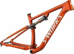 Specialized Rahmenset Epic Evo S-Works Gloss Orange Tint Over Spectraflair / Satin Light Silver