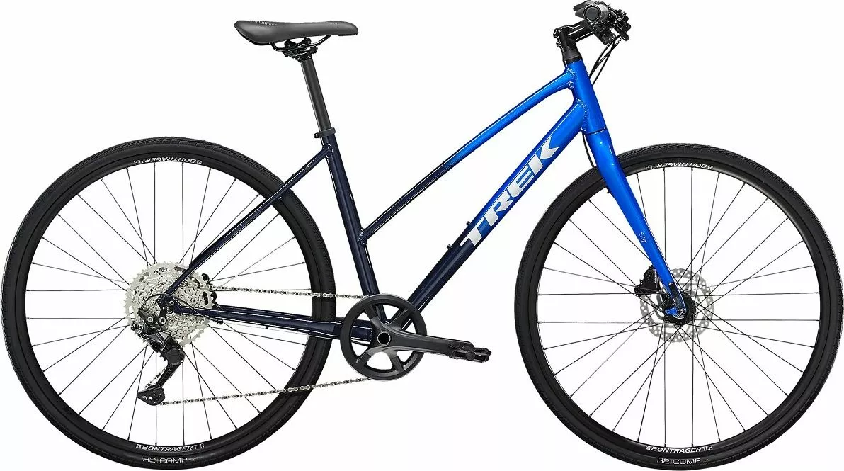 Trek FX 3 Disc Stagger Alpine Blue To Deep Dark Blue Fade 3 Trek FX 3 Disc Stagger Alpine Blue To Deep Dark Blue Fade