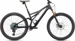 Specialized S-Works Stumpjumper Satin Brushed Black Liquid Metal / Gloss Black / Black Logos