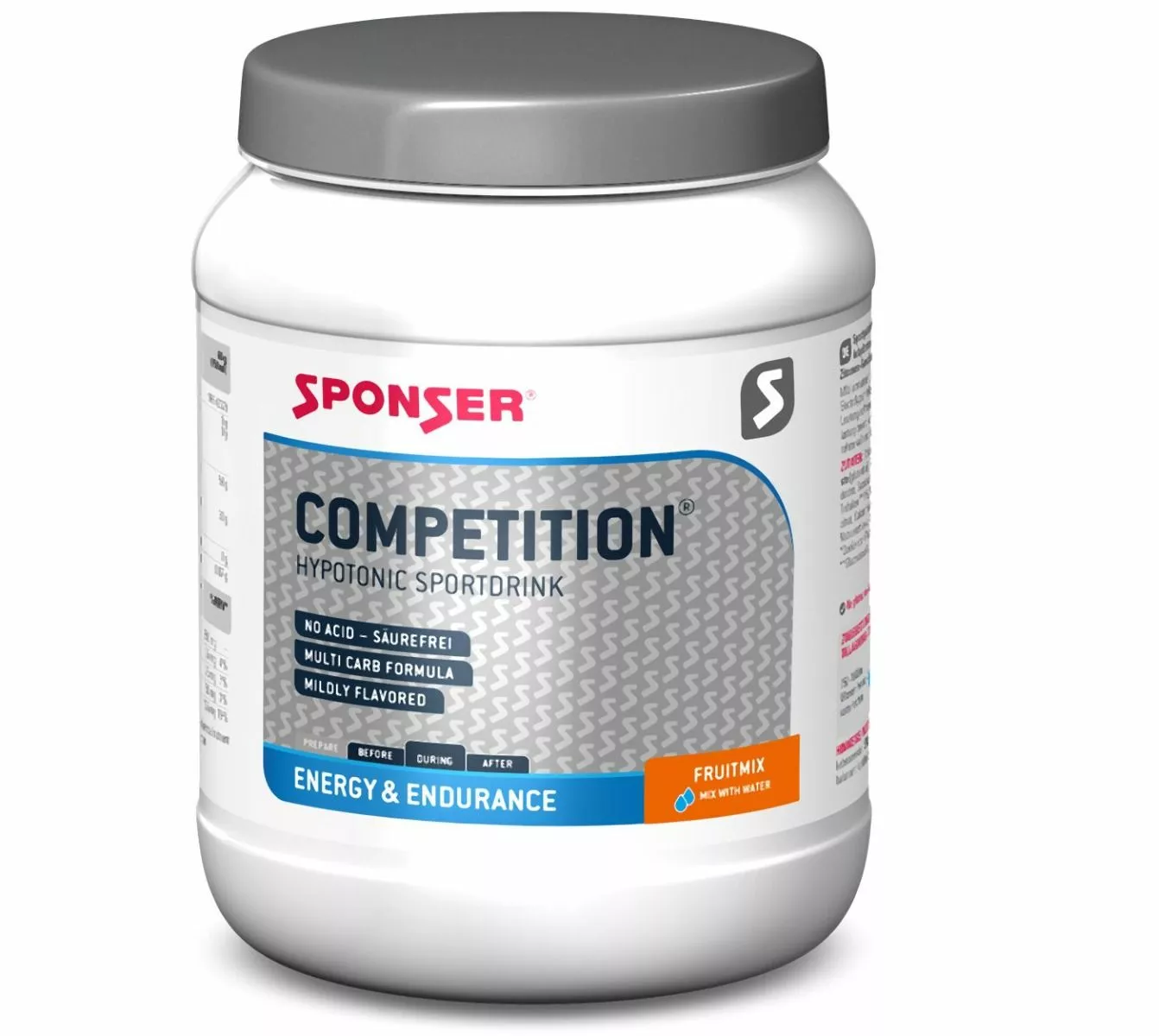 SPONSER | Hypotonisches Sportgetränk | Competition | 1000 G Dose 3 SPONSER | Hypotonisches Sportgetränk | Competition | 1000 G Dose