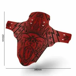 Unleazhed - Mudguard Small M01 Dawai Soviet Red