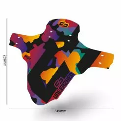 Unleazhed - Mudguard Small M01 Flipflop Camo