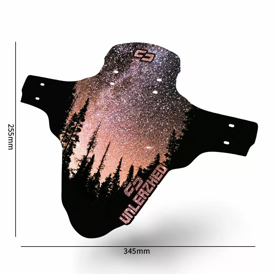 Unleazhed - Mudguard Small M01 Night Sky 3 Unleazhed - Mudguard Small M01 Night Sky