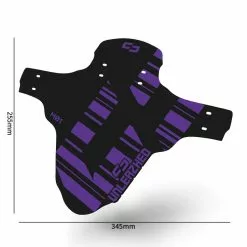 Unleazhed - Mudguard Small M01 Purple