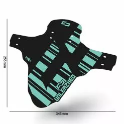 Unleazhed - Mudguard Small M01 Tourquise