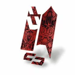 Unleazhed - M02 Sticker - Dawai Soviet Red