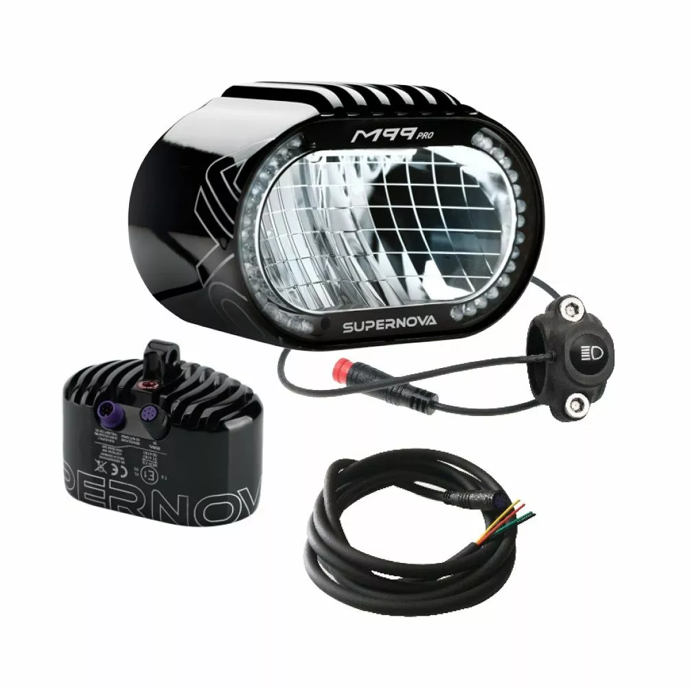 Supernova M99 PRO Frontscheinwerfer Für E-Bikes Bis 45km/h 3 Supernova M99 PRO Frontscheinwerfer Für E-Bikes Bis 45km/h