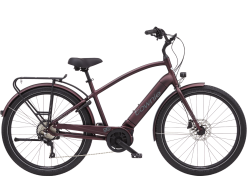 Electra Townie Path Go! 10D Equipped Step-Over Matte Oxblood