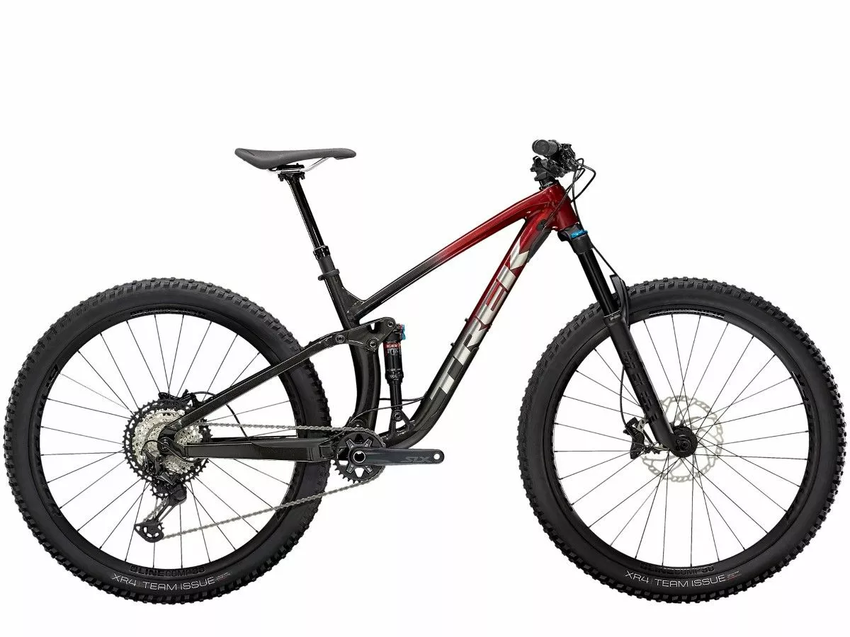 Trek Fuel EX 8 Gen 5 XT Rage Red To Dnister Black Fade