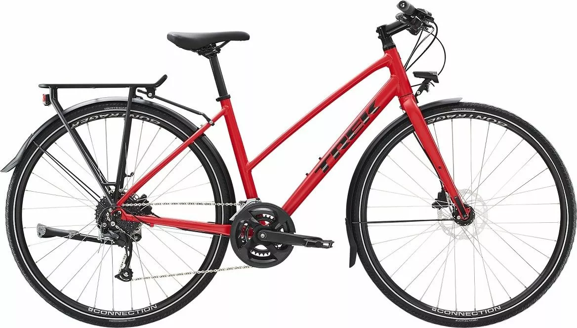 Trek FX 2 Disc Equipped Stagger Satin Viper Red