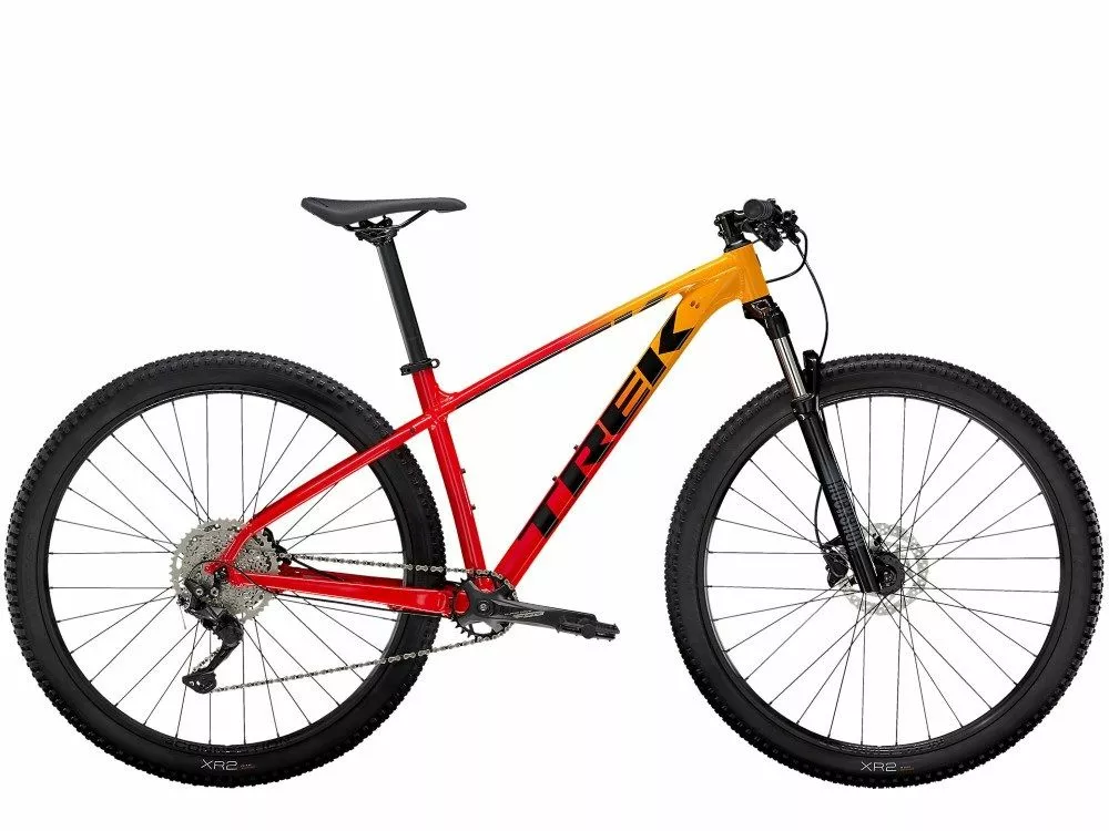 Trek Marlin 7 Marigold To Radioactive Red 3 Trek Marlin 7 Marigold To Radioactive Red