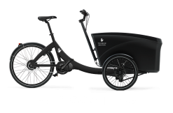 Triobike Boxter Air E-Cargobike Schwarz