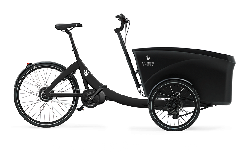 Triobike Boxter Air E-Cargobike Schwarz 3 Triobike Boxter Air E-Cargobike Schwarz